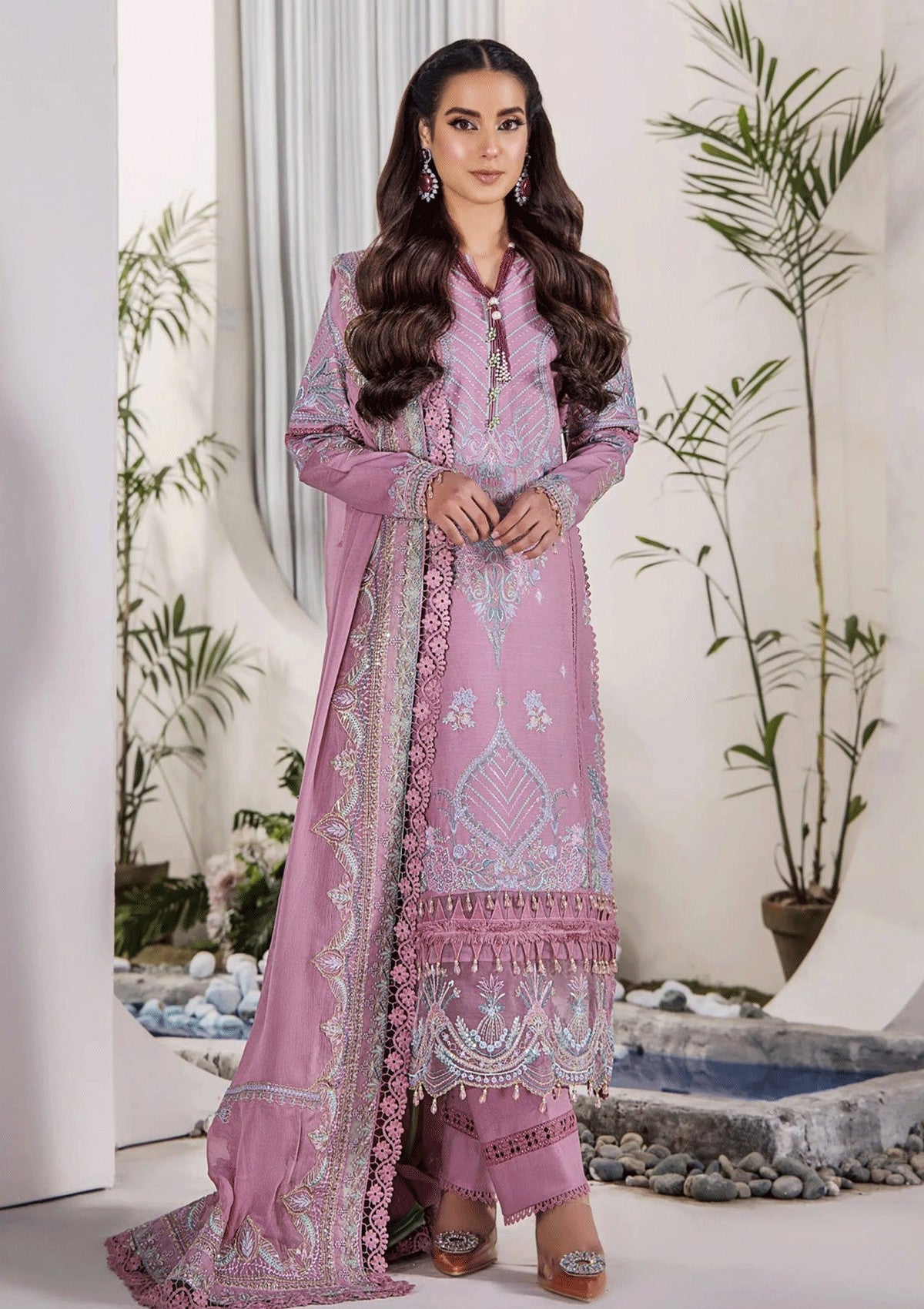 Lawn Collection - Tessa - Festive - D#13 - Desert Romance