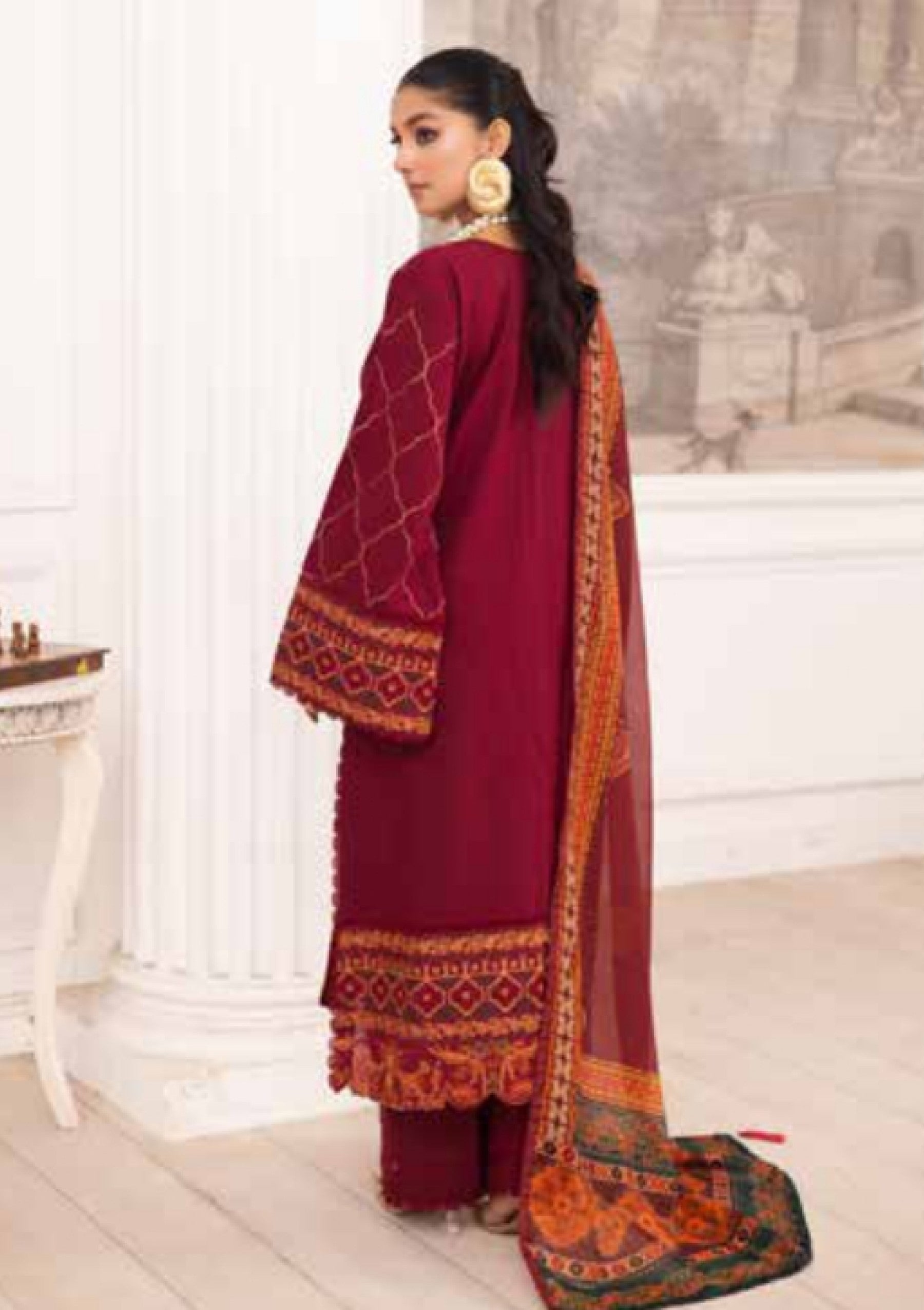 Lawn - Freesia Premium - Mira - FW#50114 - Sahar