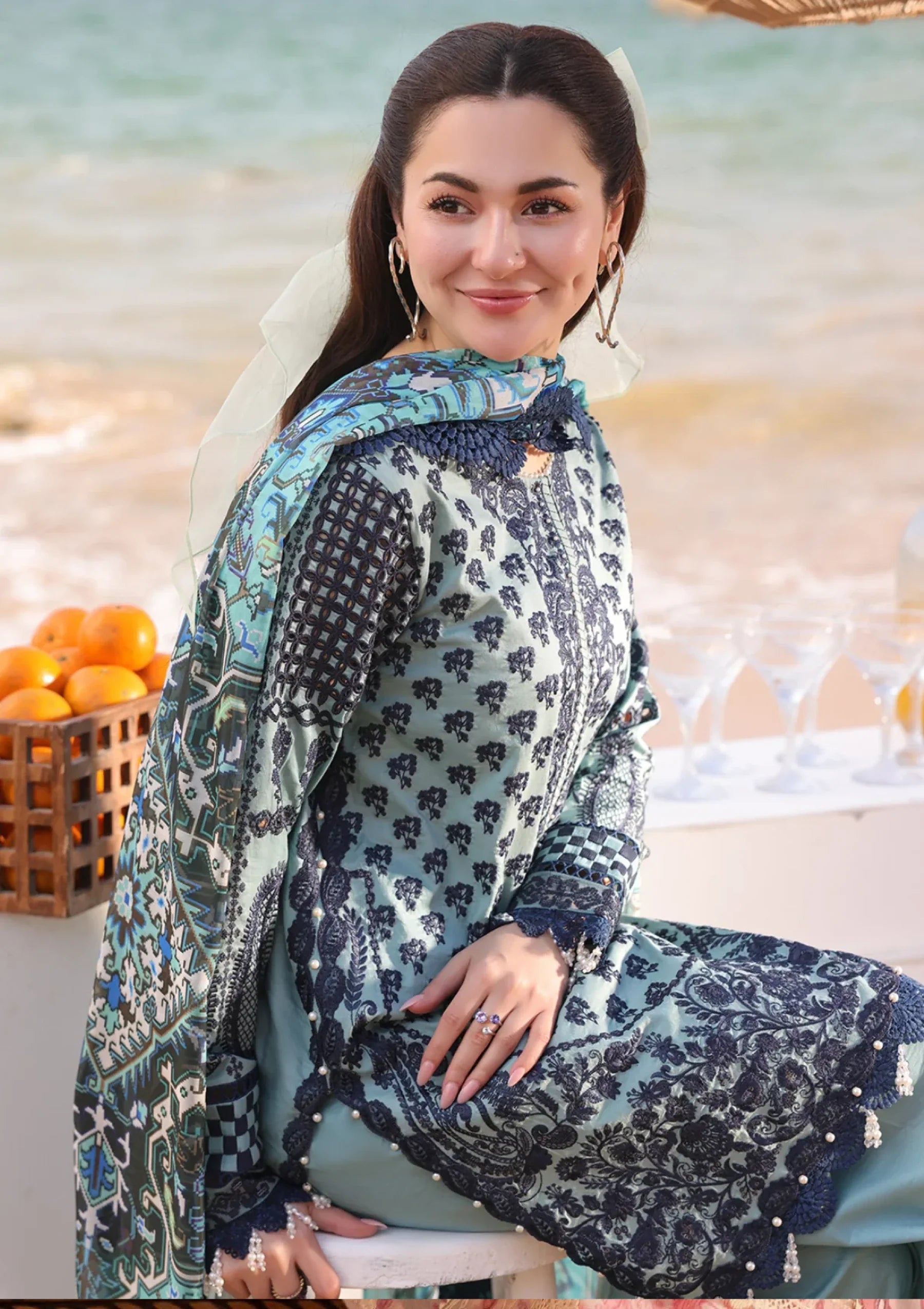 Lawn - Imrozia Serene - Hania Luxury - SL 75 A Parizay