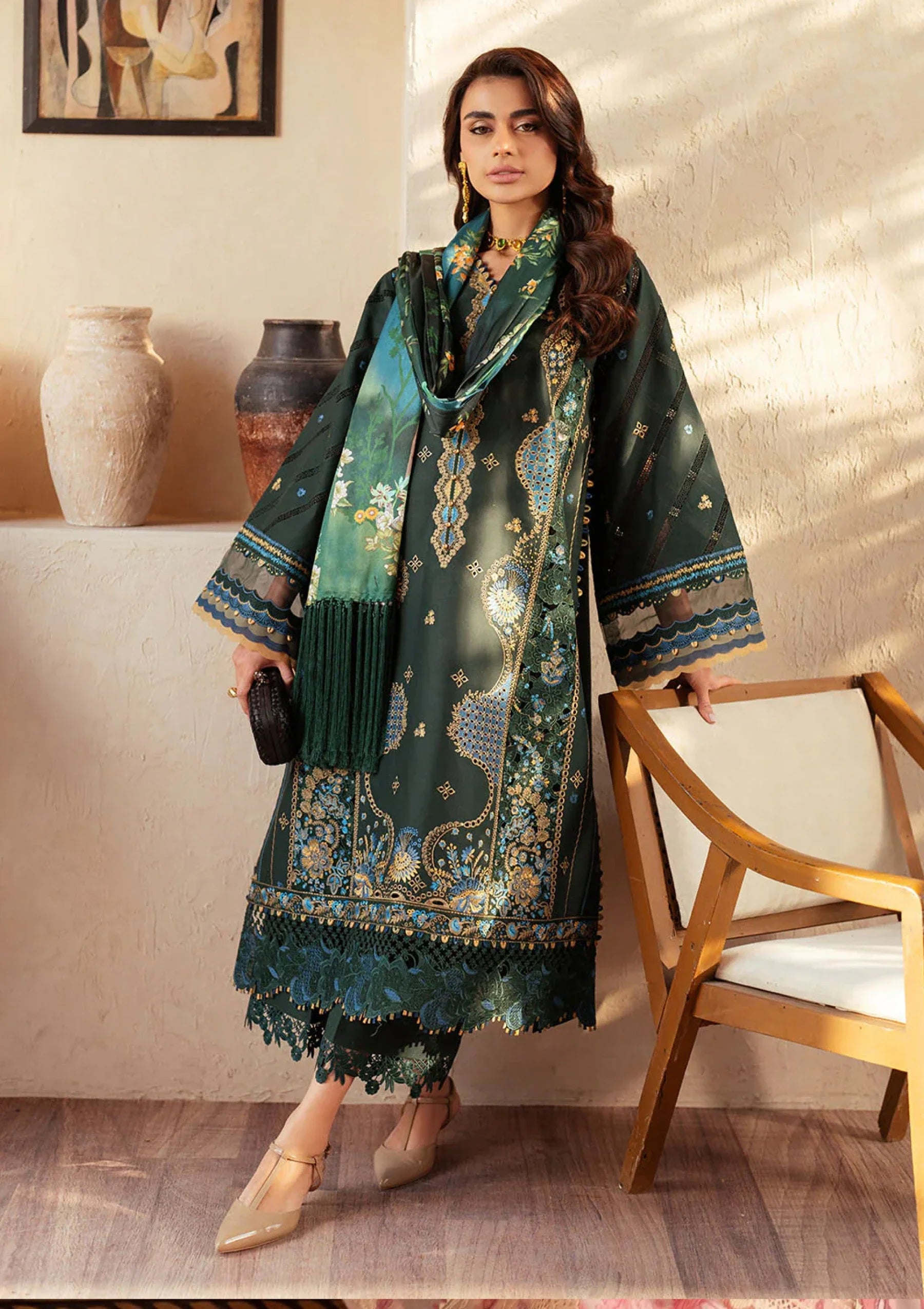 Lawn - Bin ILyas - Mehroze Luxury - BIML25# 94 - A