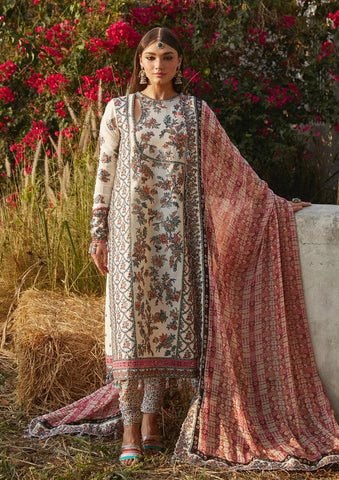 Lawn Collection - Hussain Rehar - Eid Luxury 24 - Elara