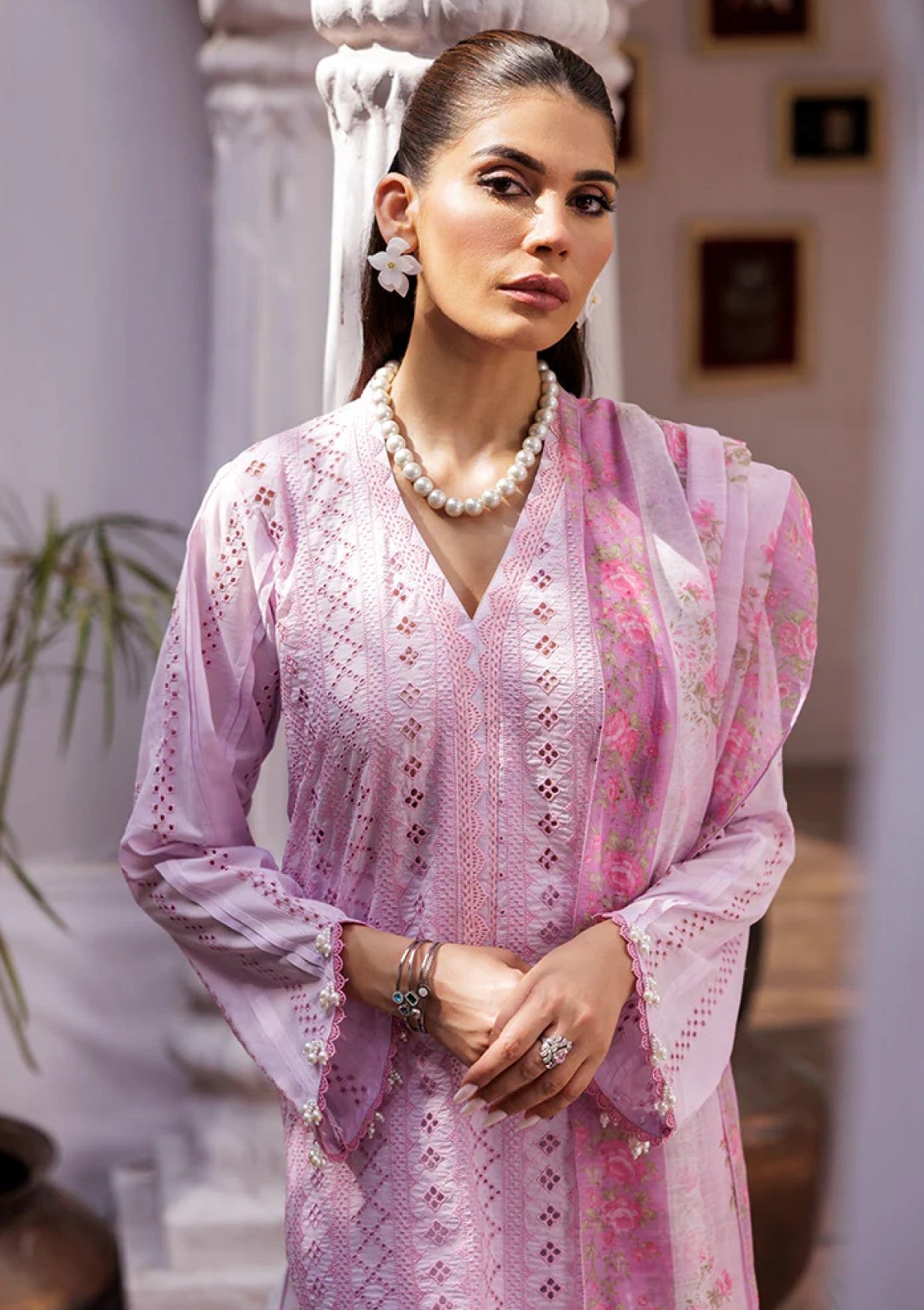 Lawn - Rajbari - Nissa Chikankari Edition S/S 25 - D#06