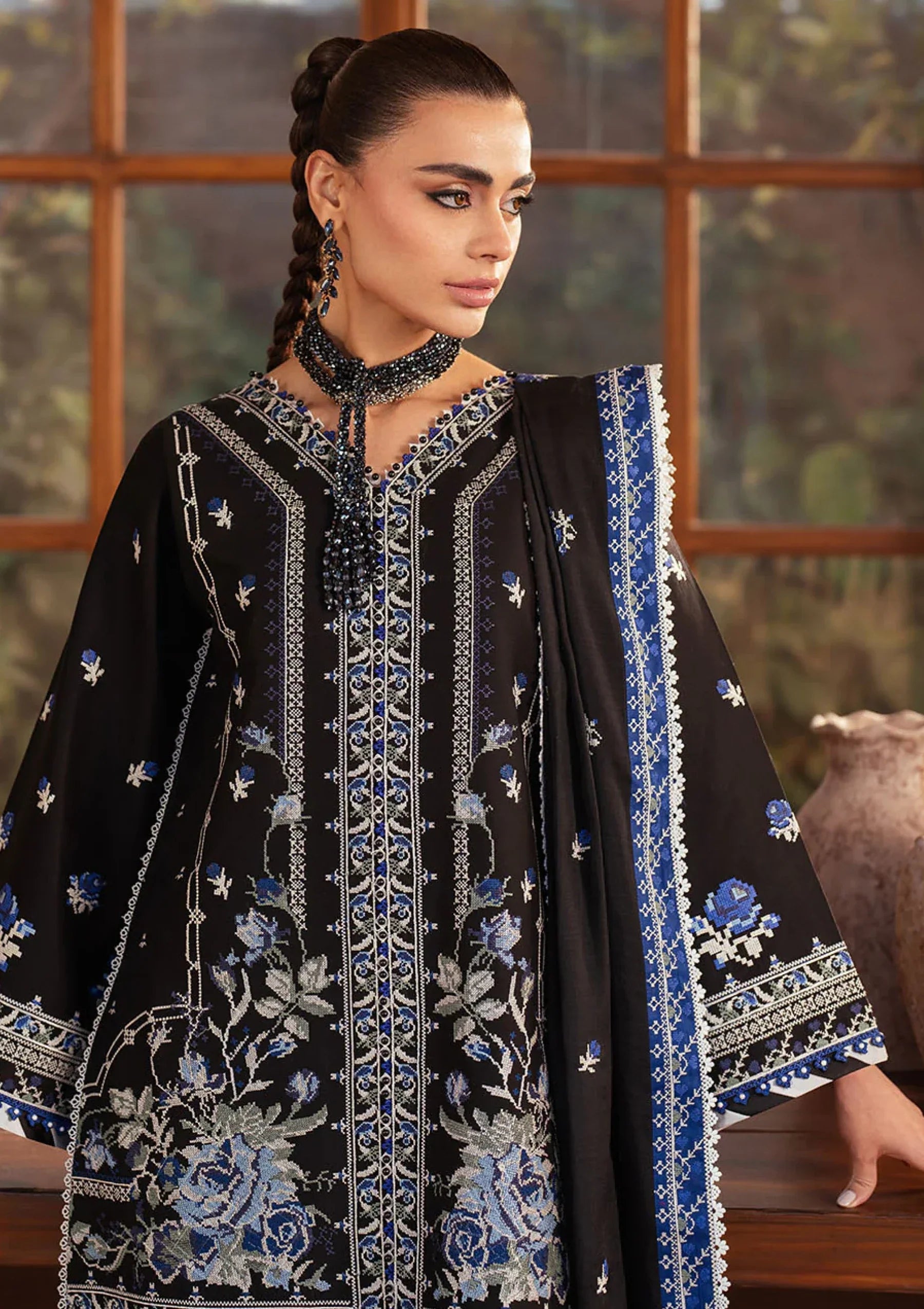Lawn - Bin ILyas - Mehroze Luxury - BIML25# 95 - B