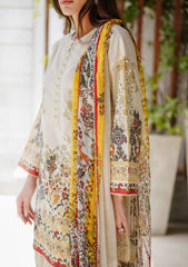 Winter Collection - Sahar - Print Edit - 3 Piece - Unstitched - CA-24-V1-04