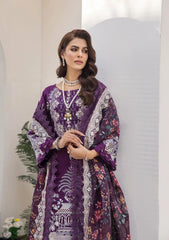 Lawn Collection - Tessa - Festive - D#6 - Violet Persona