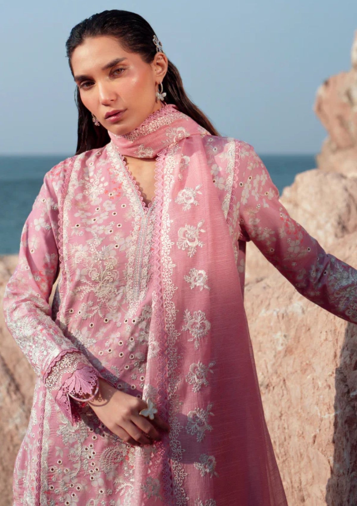 Lawn - Afrozeh - Summer Together 25 - D#8910 - Pearls