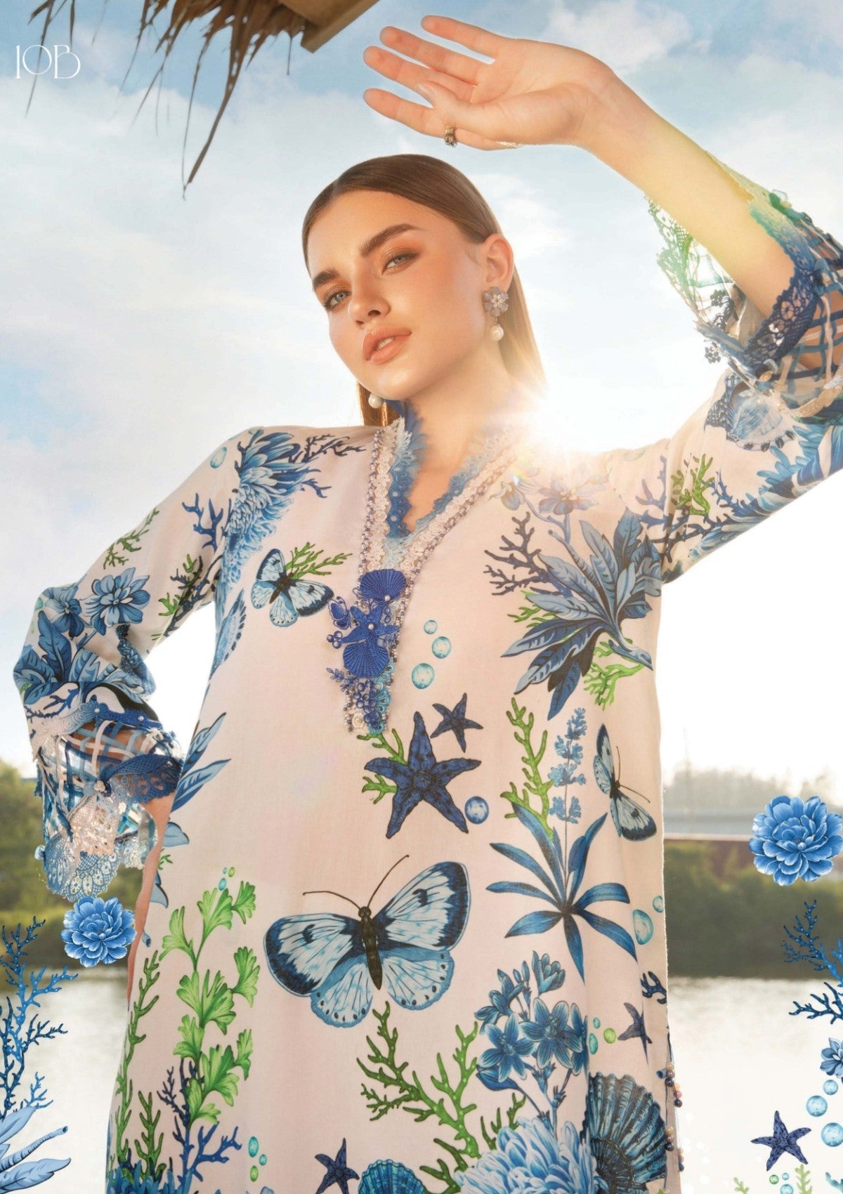 Lawn - Maria B - M Prints - Spring Summer 25 - MSL#10B