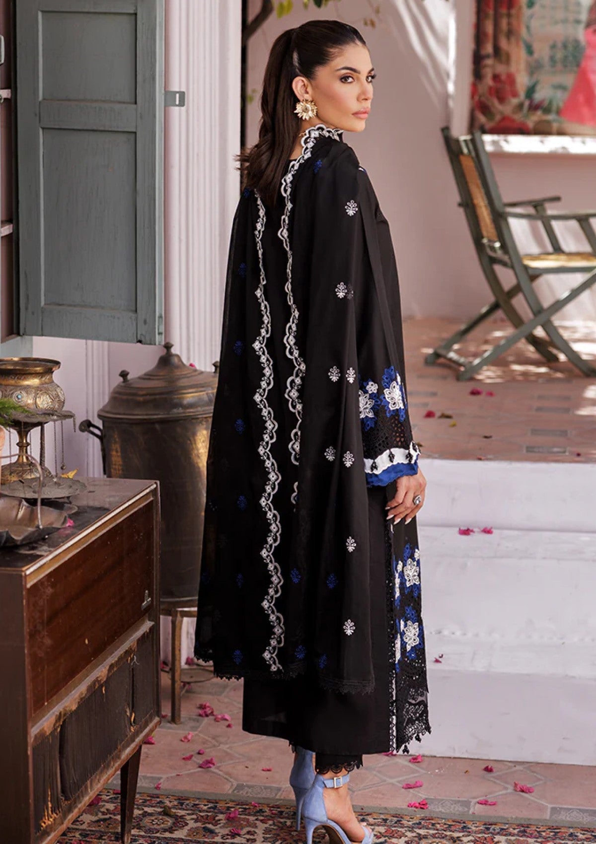 Lawn - Rajbari - Nissa Chikankari Edition S/S 25 - D#08