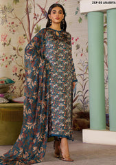 Silk Collection - Zarif - Printed Silk - ZSP#05 - Anabiya