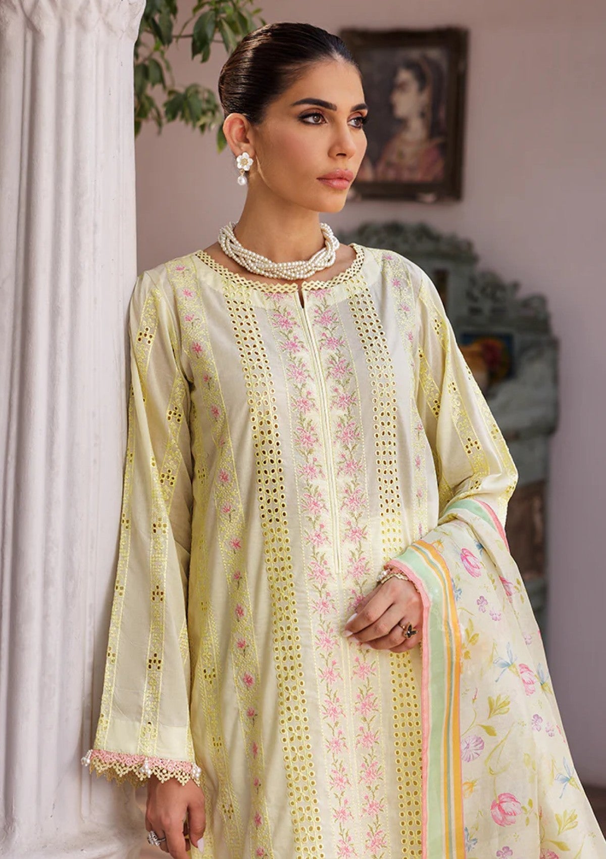 Lawn - Rajbari - Nissa Chikankari Edition S/S 25 - D#09