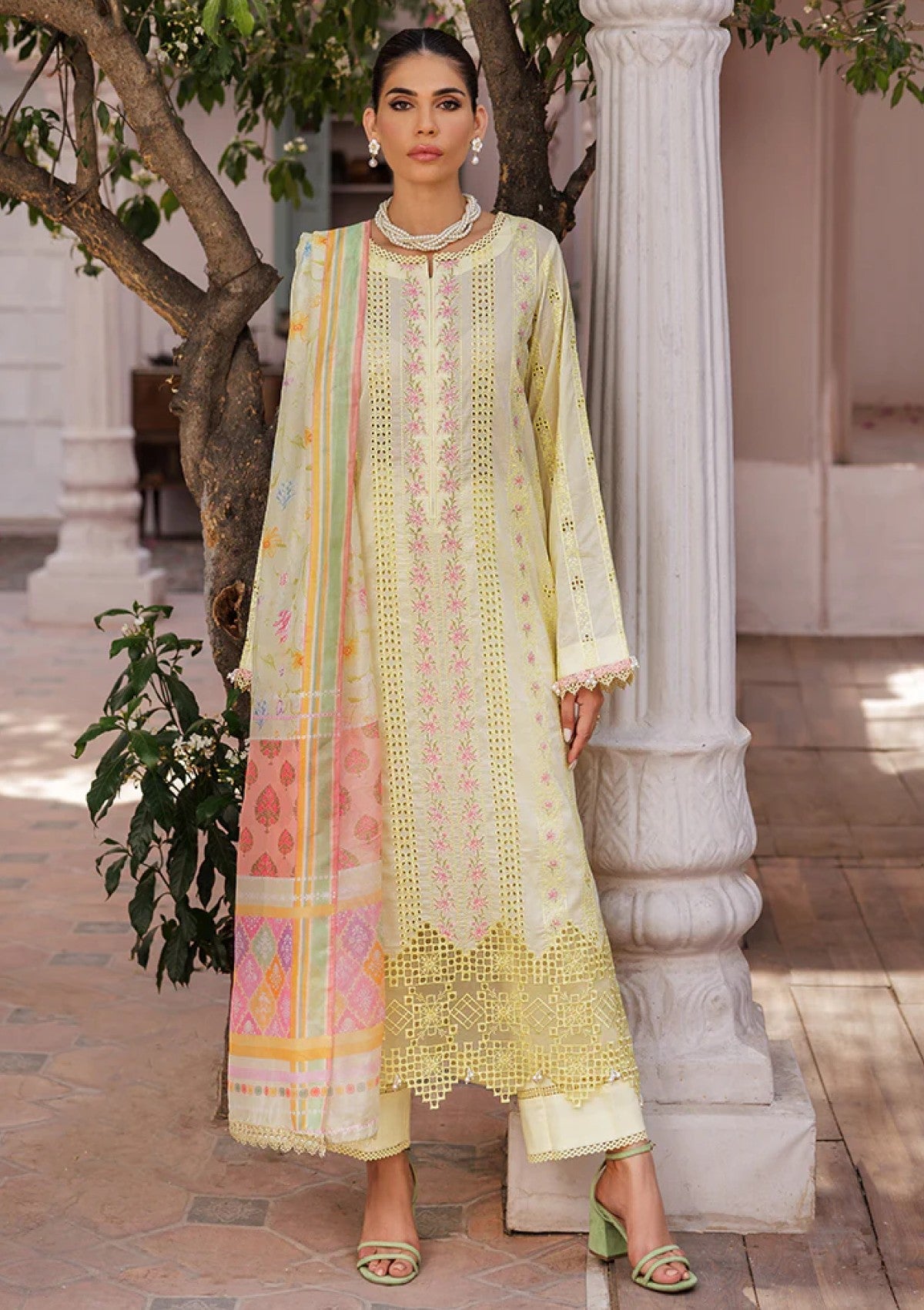 Lawn - Rajbari - Nissa Chikankari Edition S/S 25 - D#09