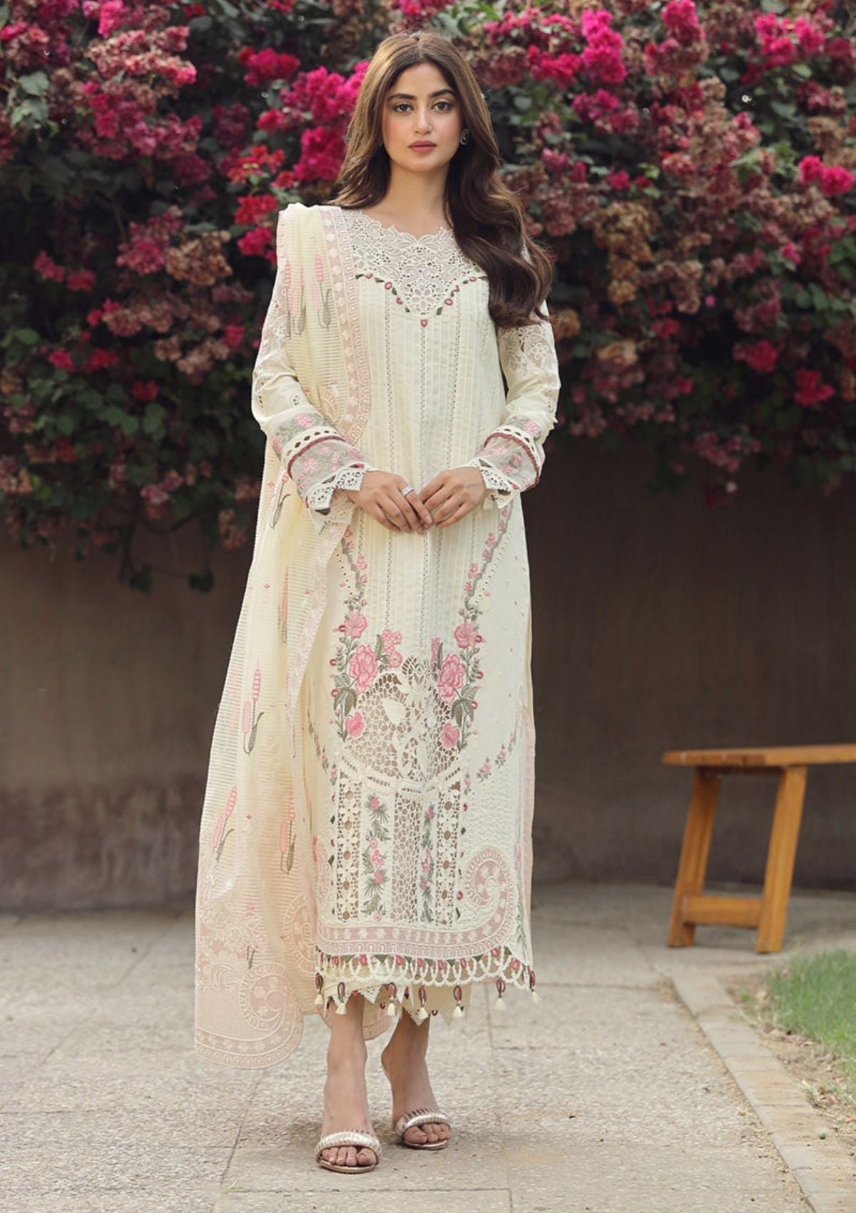 Lawn Collection - Qalamkar - Festive Lawn 24 - PS#05 - AMAAR