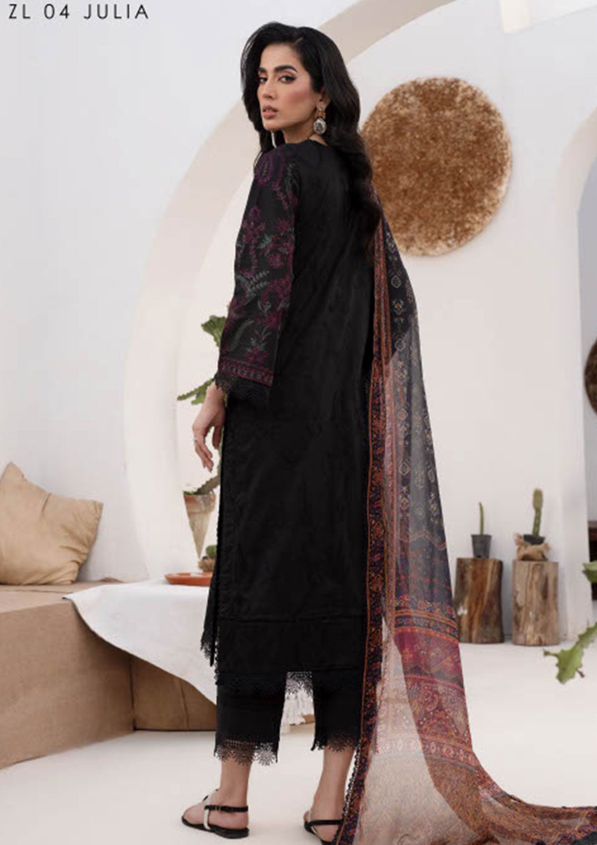 Lawn Collection - Zarif - Eid Lawn - ZEL24#04 - JULIA