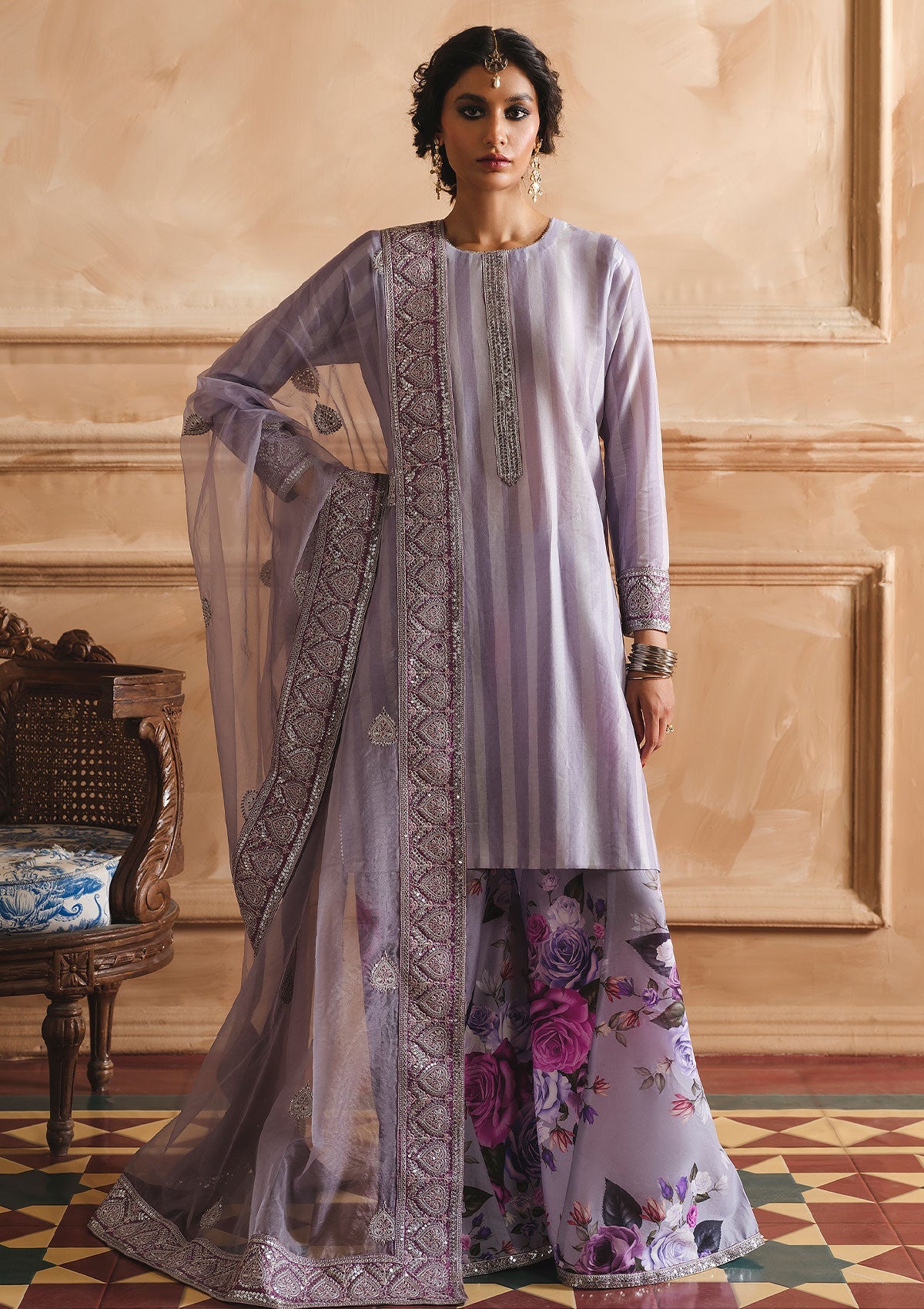 Pret Collection - Humjoli - Luxury Lawn - HMJ#12 - Lourbel