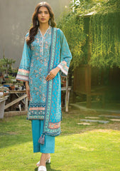 Lawn Collection - Lakhany - Komal Prints - LG-IZ-0147-A