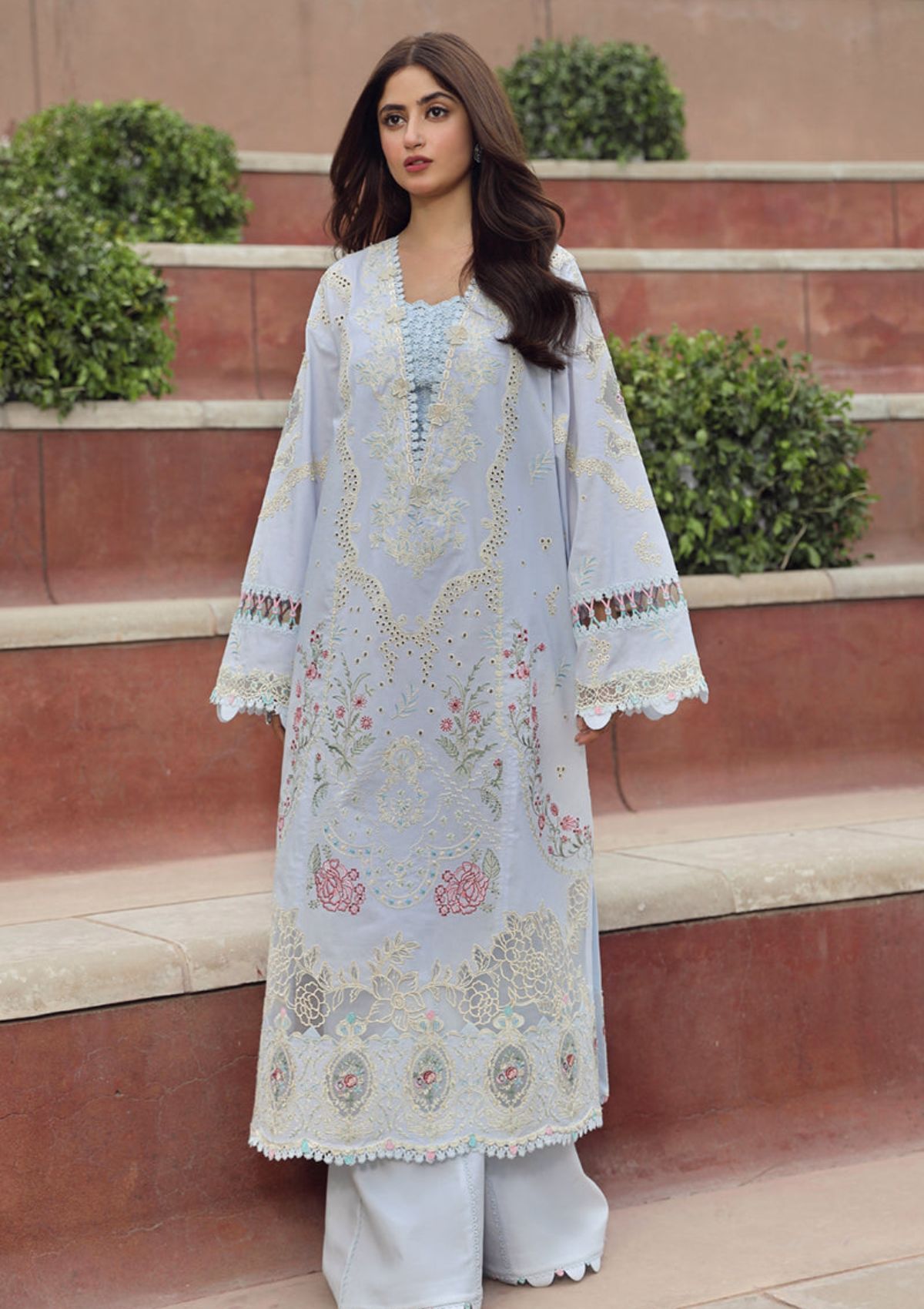 Lawn Collection - Qalamkar - Festive Lawn 24 - PS#10 - ZAIB