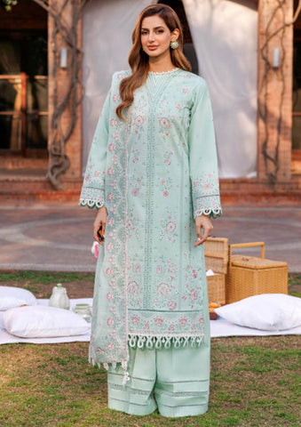 Lawn Collection - Farasha - Kaavish - FK24#05 - WHISPER MINT