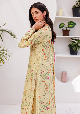 Lawn Collection - Farasha - Printed Essentials - Pastel Gleam