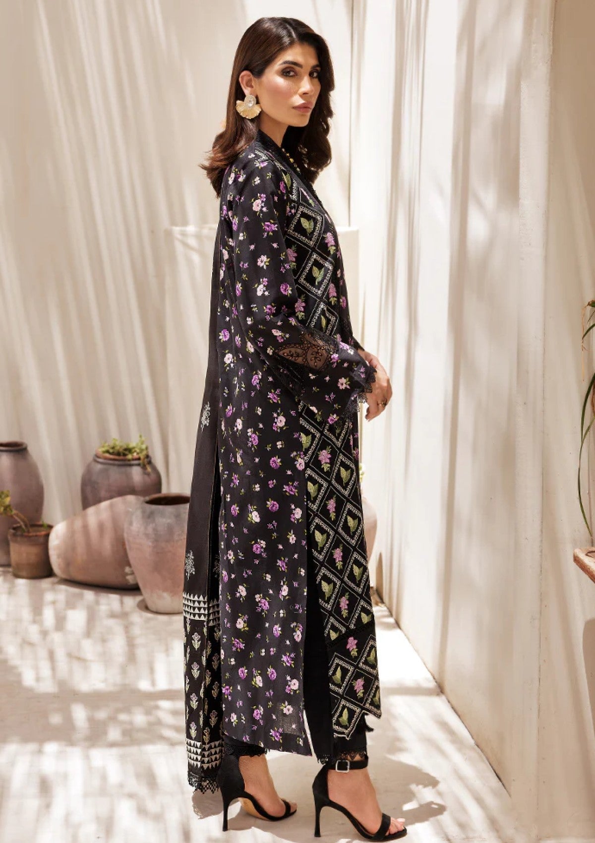 Lawn - Rajbari - Nissa Chikankari Edition S/S 25 - D#01