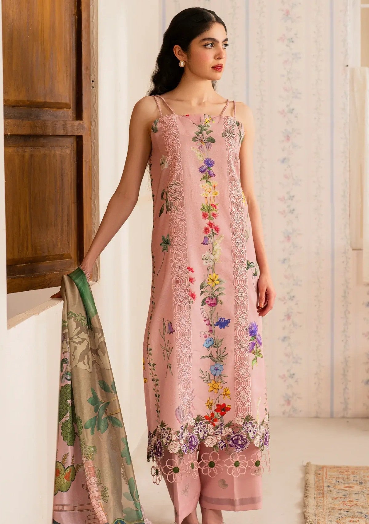 Lawn - Asifa & Nabeel - Meraki Vintage 25 - Noor (MVL25-14)