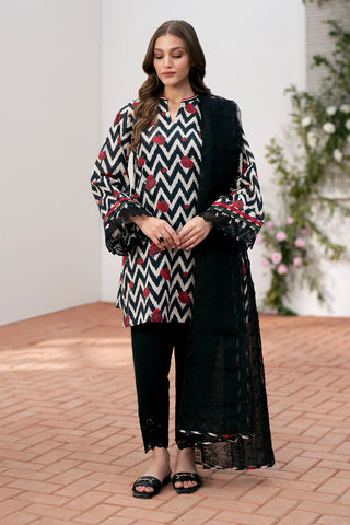 EMBROIDERED LAWN UF-537