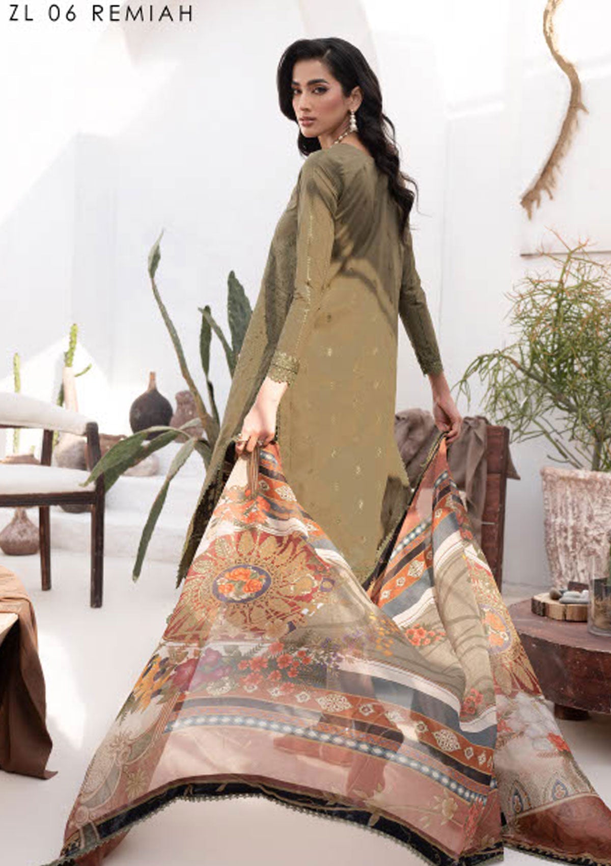 Lawn Collection - Zarif - Eid Lawn - ZEL24#06 - REMIAH