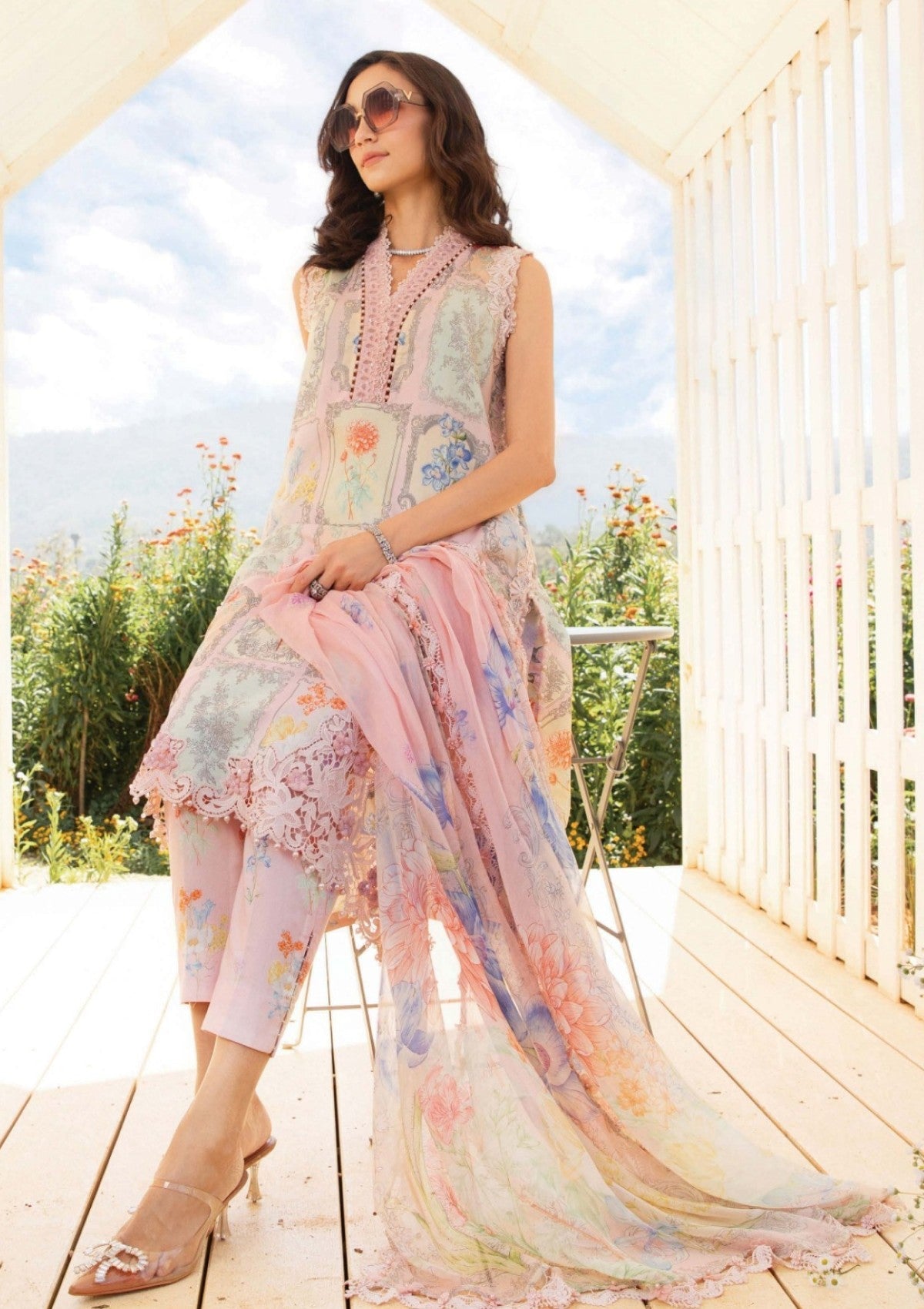 Lawn - Maria B - M Prints - Spring Summer 25 - MSL#11A