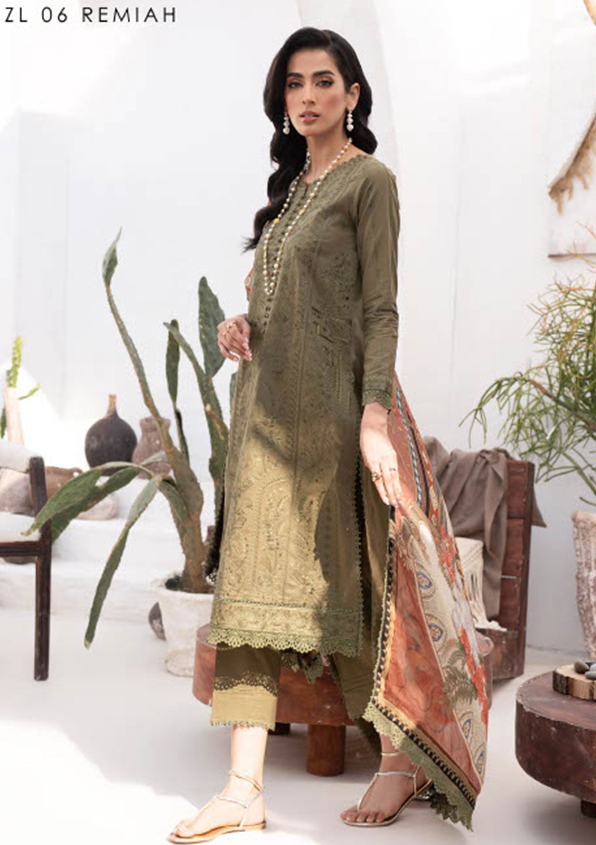 Lawn Collection - Zarif - Eid Lawn - ZEL24#06 - REMIAH