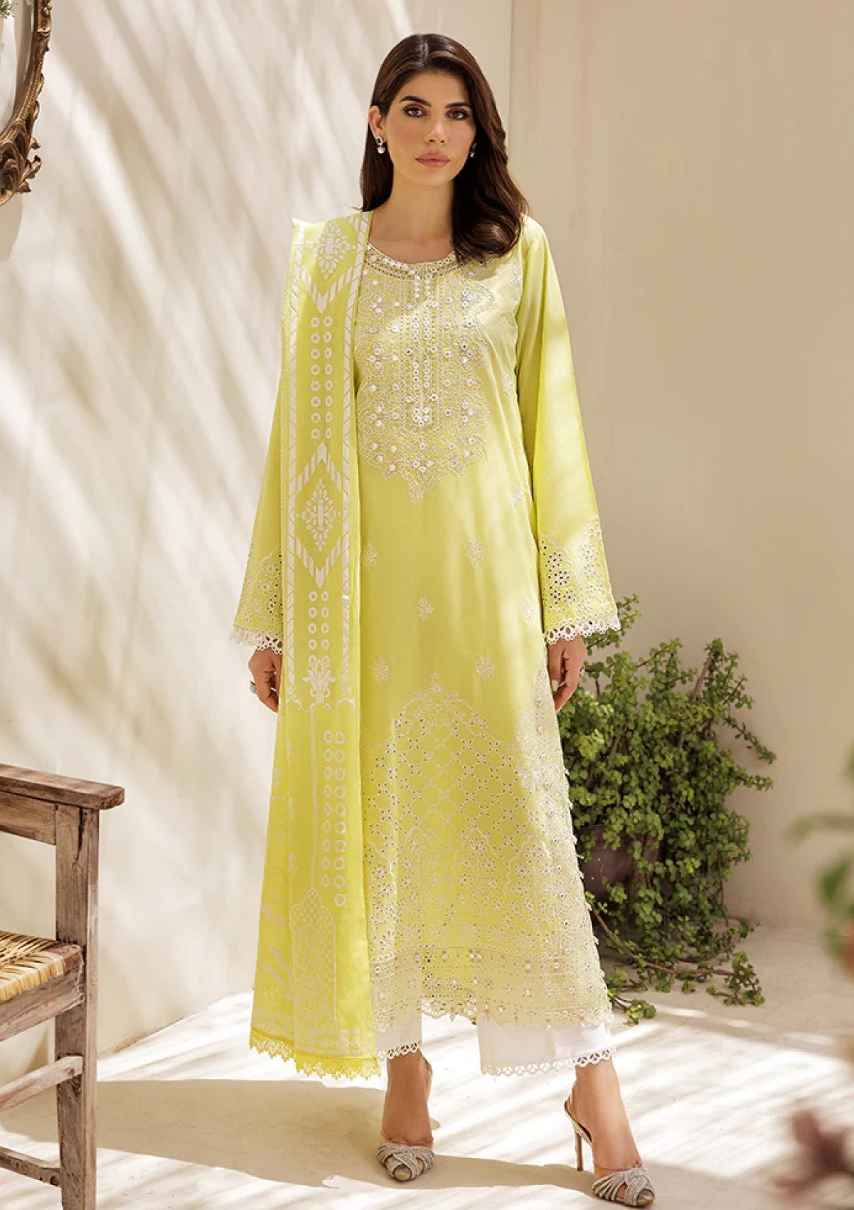 Lawn - Rajbari - Nissa Chikankari Edition S/S 25 - D#02