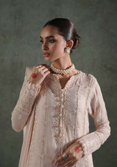 Formal Collection - Zarqash - Lakhnawi - Festive Chiffon - ZQ24#8A - HAIYA