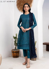 Lawn Collection - Zarif - Eid Lawn - ZEL24#07 - MARINA