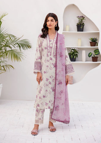 Lawn Collection - Farasha - Printed Essentials - Aurina