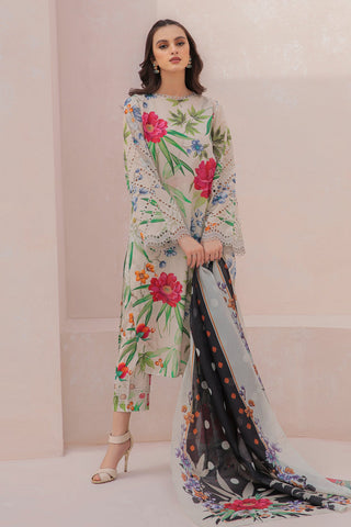 EMBROIDERED LAWN UF-332