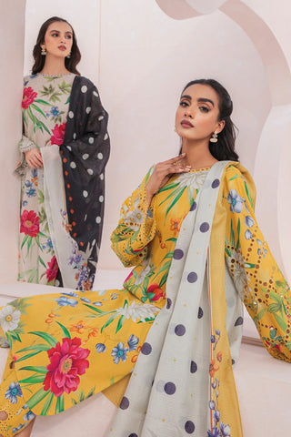 EMBROIDERED LAWN UF-332