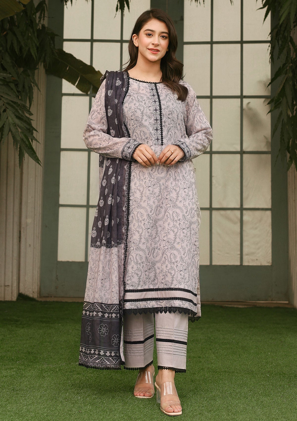 Lawn Collection - Keysha - Summer Bloom - KSB24#06