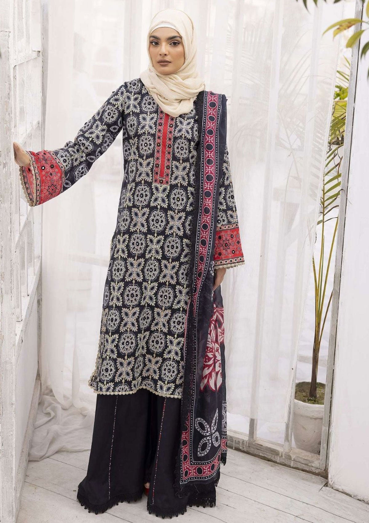 Lawn Collection - Dua - Gul-e-Zarki - Motiya - MLF24#11