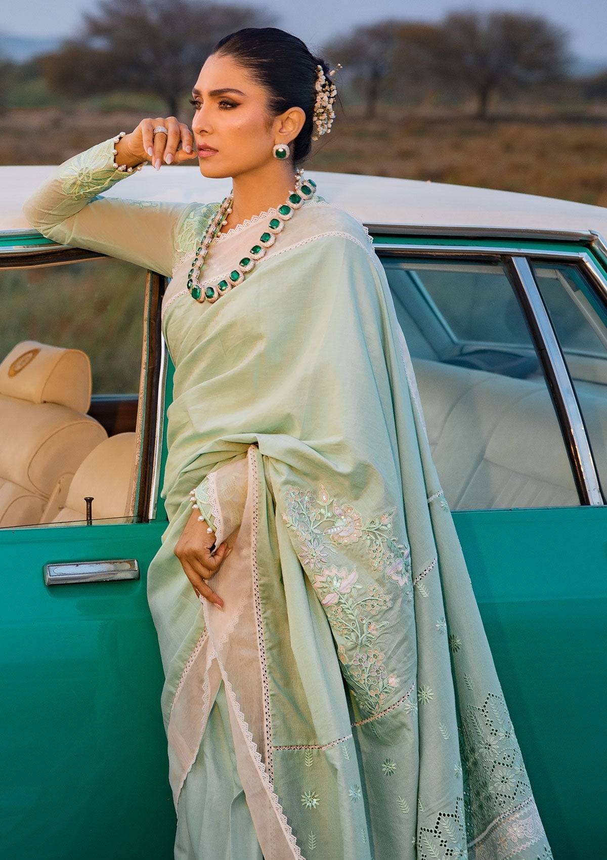 Lawn Collection - Al Zohaib - Mahiymaan - Eid Edit - ALM24#09 - Meadow Mint