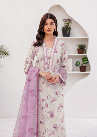 Lawn Collection - Farasha - Printed Essentials - Aurina