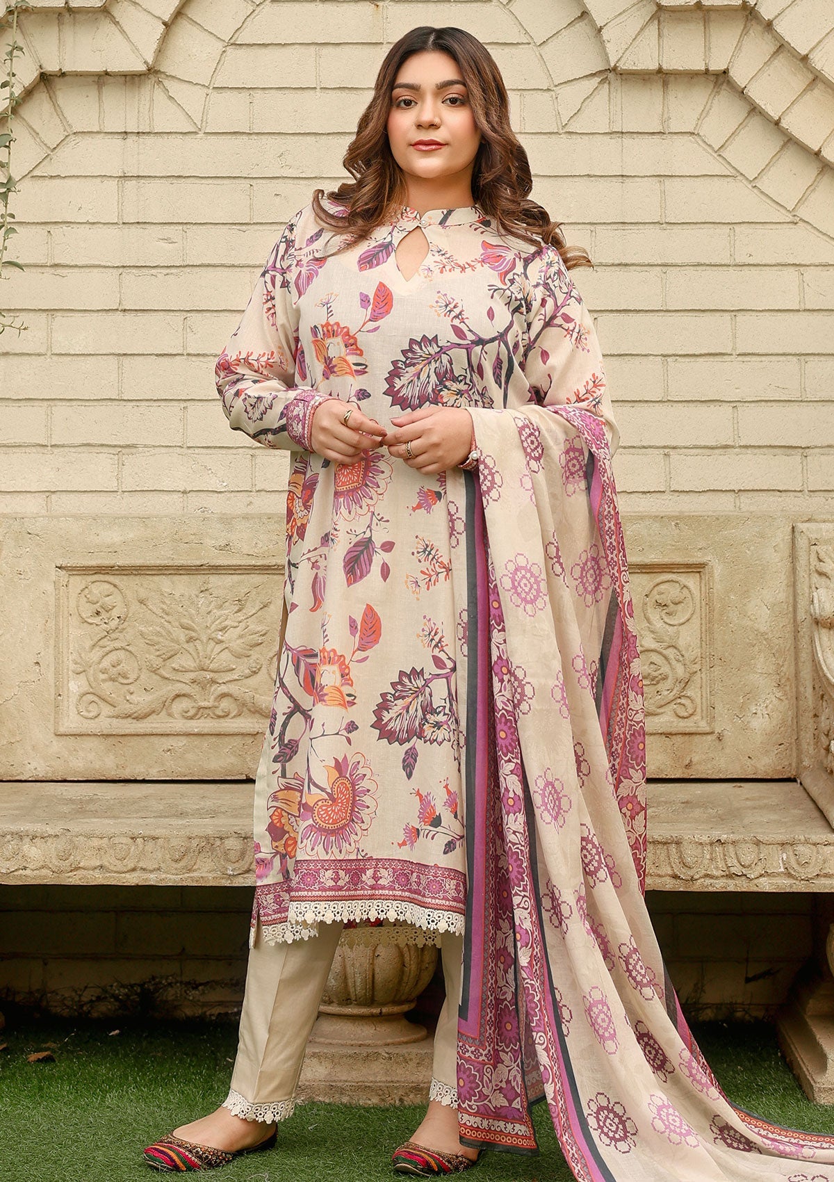 Lawn Collection - Keysha - Summer Bloom - KSB24#10