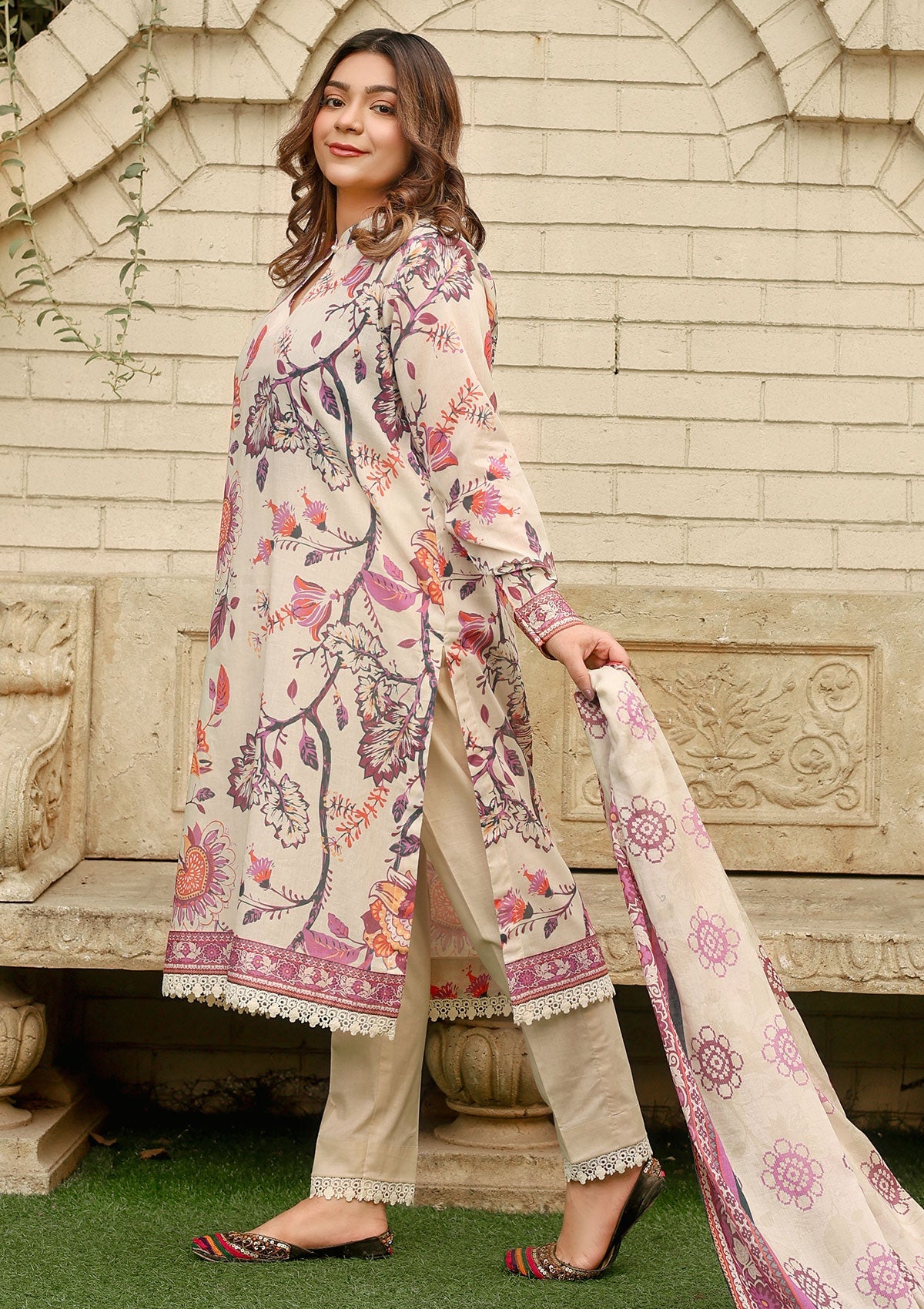 Lawn Collection - Keysha - Summer Bloom - KSB24#10