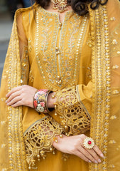 Lawn Collection - Meem - Eid - Luxury 24 - MD#03 - MUSTARD