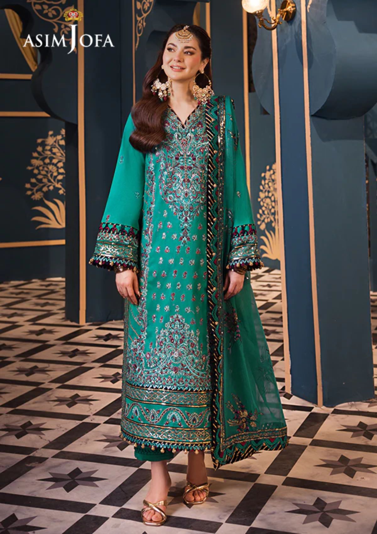 Lawn Collection - Asim Jofa - Fasana - e - Ishq - AFI24#20