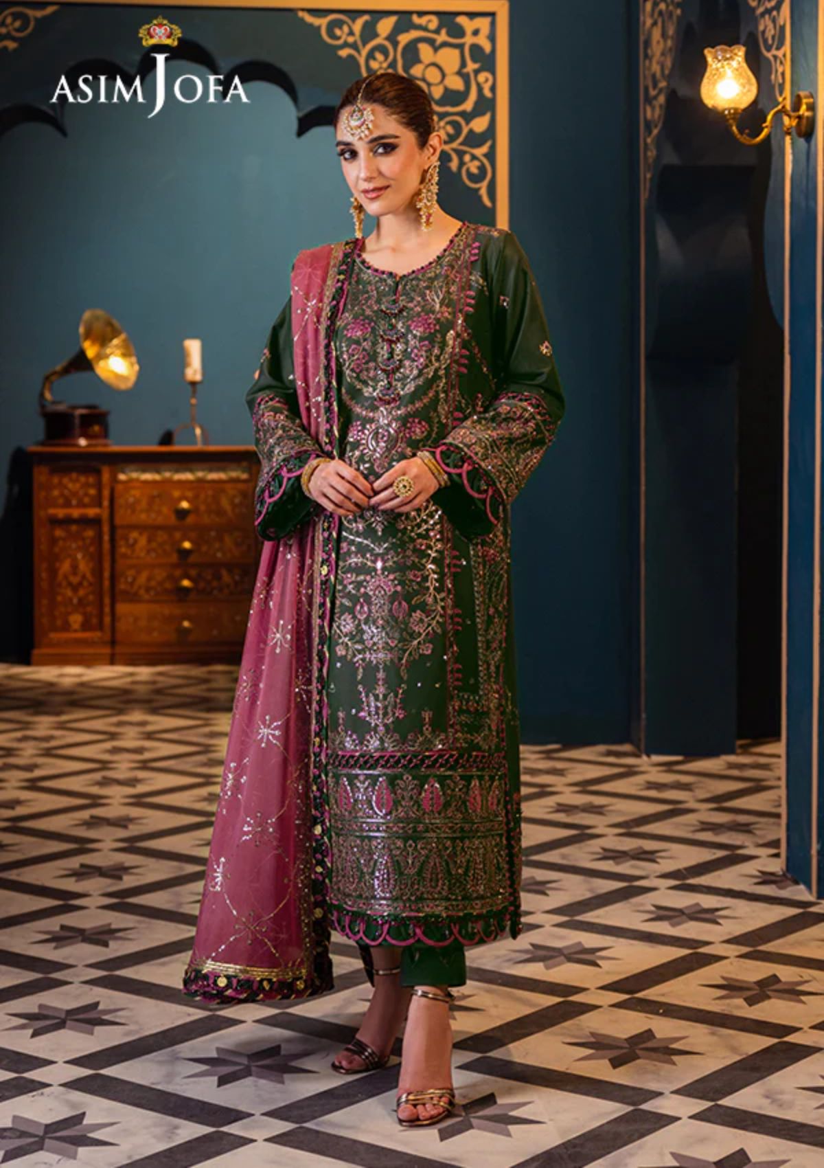 Lawn Collection - Asim Jofa - Fasana - e - Ishq - AFI24#23