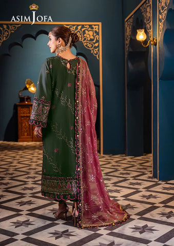 Lawn Collection - Asim Jofa - Fasana - e - Ishq - AFI24#23