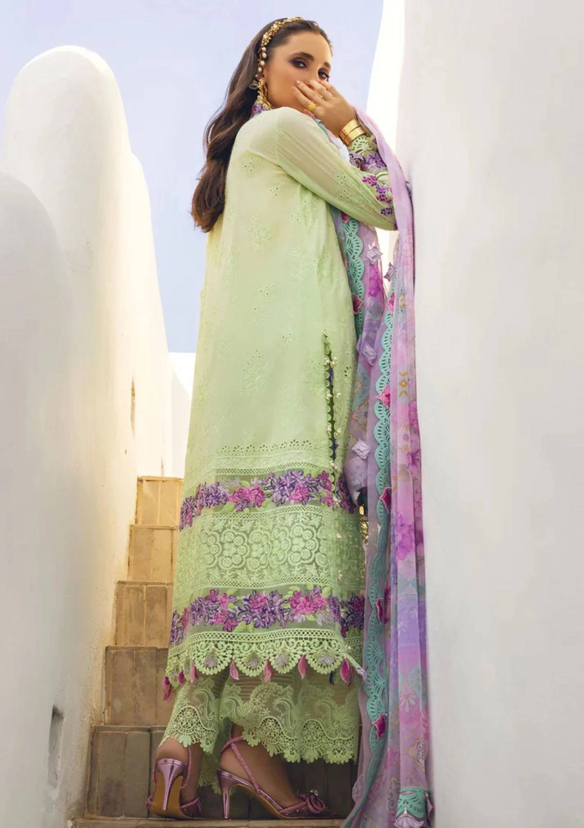 Lawn Collection - Annus Abrar - Neroli - D#03 - AMANI