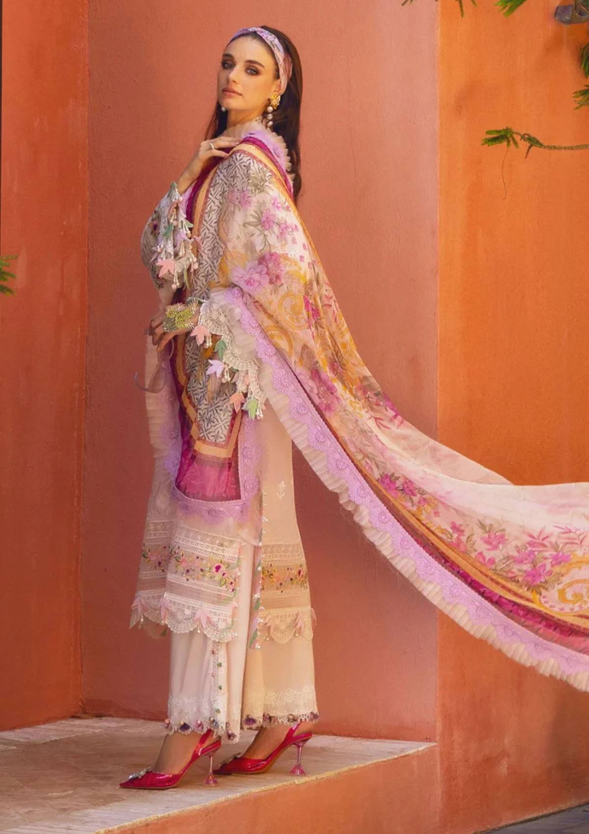 Lawn Collection - Annus Abrar - Neroli - D#06 - AMAL