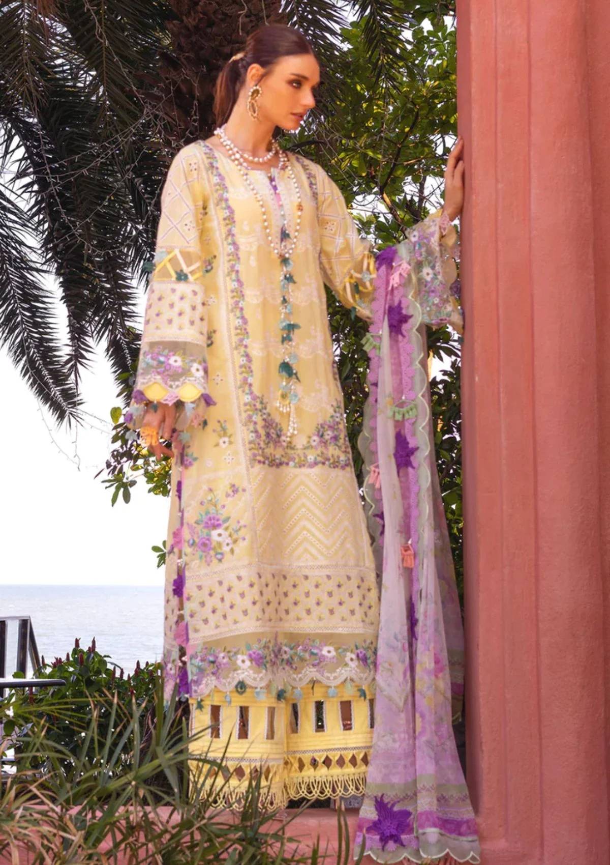 Lawn Collection - Annus Abrar - Neroli - D#10 - AMAYA