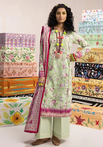 Lawn Collection - Ellena - Digital Printed - 3 Pcs - EAS-L3-02-04