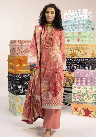 Lawn Collection - Ellena - Digital Printed - 3 Pcs - EAS-L3-02-10