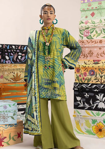 Lawn Collection - Ellena - Digital Printed - 3 Pcs - EAS-L3-02-17